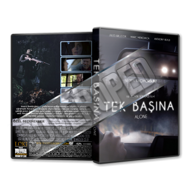 Tek Başına - Alone - 2020 Türkçe Dvd Cover Tasarımı